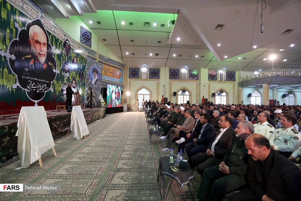برگزاری دومین سالگرد شهادت حبیب حرم سردار همدانی در دارالمجاهدین+گزارش تصویری