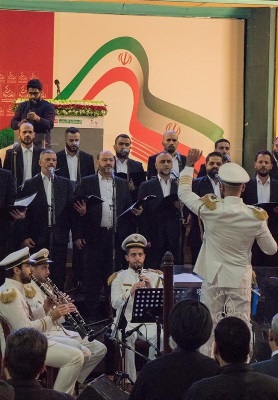 اجرای سرود «خمینی ای امام» در لبنان