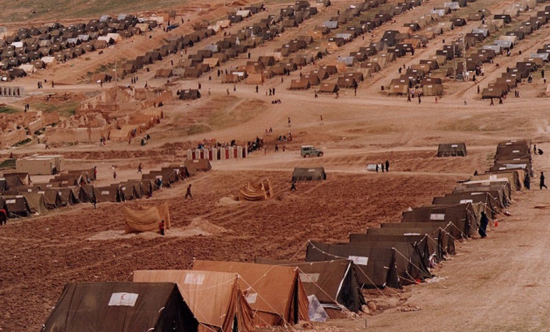 فیلم: مصاحبه مسعود سلطانی فر معاون سیاسی استانداری همدان در اردوگاه آوارگان عراقی