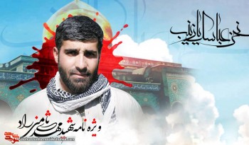 ویژه نامه شهید مدافع حرم «مهدی ثامنی راد»