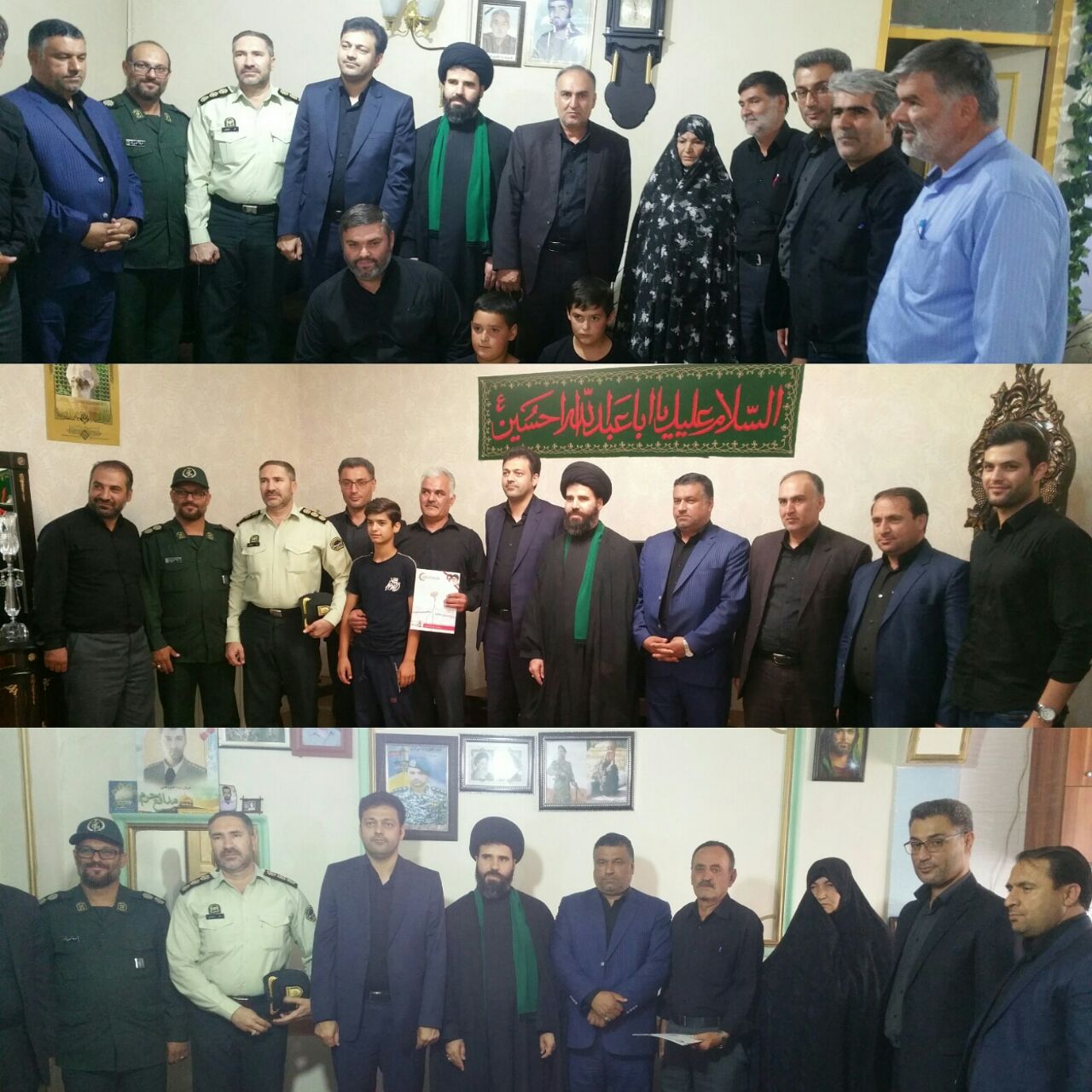 عکس/ دیدار از سه خانواده شهید در روز اول از هفته دفاع مقدس ملارد عکس/ دیدار از سه خانواده شهید در روز اول از هفته دفاع مقدس ملارد