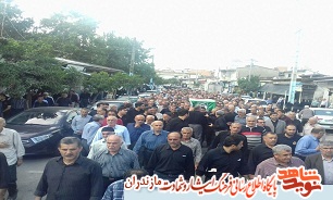 جانباز شيميايى «علی‌اکبر تقی ‌زاده» به همرزمان شهیدش پیوست