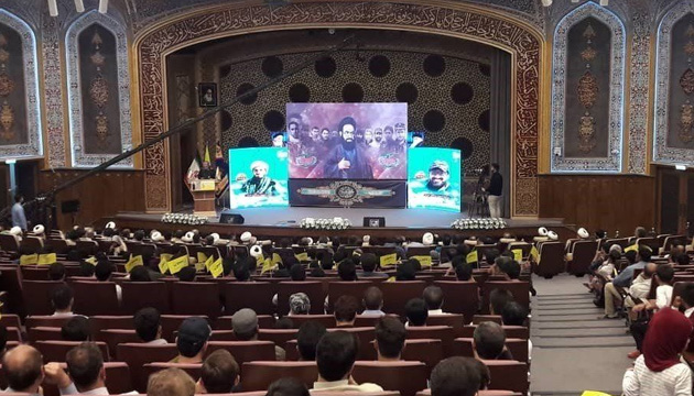 مراسم گرامیداشت شهید سید عارف الحسینی در قم برگزار شد مراسم گرامیداشت شهید سید عارف الحسینی در قم برگزار شد