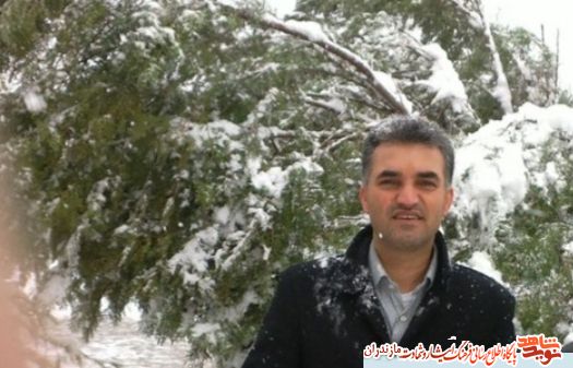 پیکر شهید مدافع سلامت «احمد سلیمانی نژاد» در بابل تشييع شد