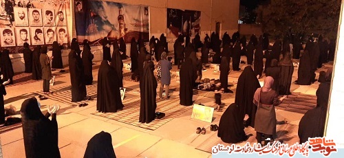 گزارش تصویری/ برگزاری مراسم عزای حسینی به نیابت از شهدای کوهدشت
