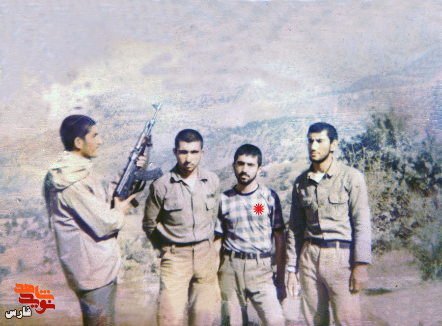 بهادر در غرب کشور آسمانی شد