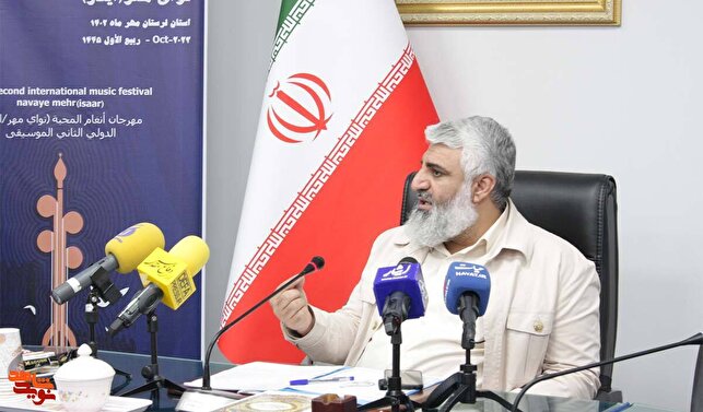 نشست رسانه‌ای دومین جشنواره بین المللی نوای مهر / تصاویر