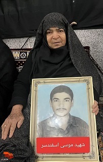مراسم وداع با شهدای گمنام در شهرستان جویبار برگزار شد