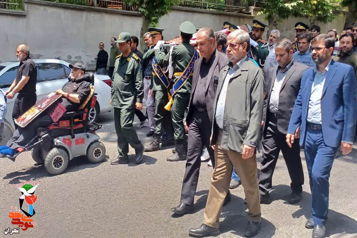 جانباز ۷۰ درصد «محمدباقر بابادی» به یاران شهیدش پیوست