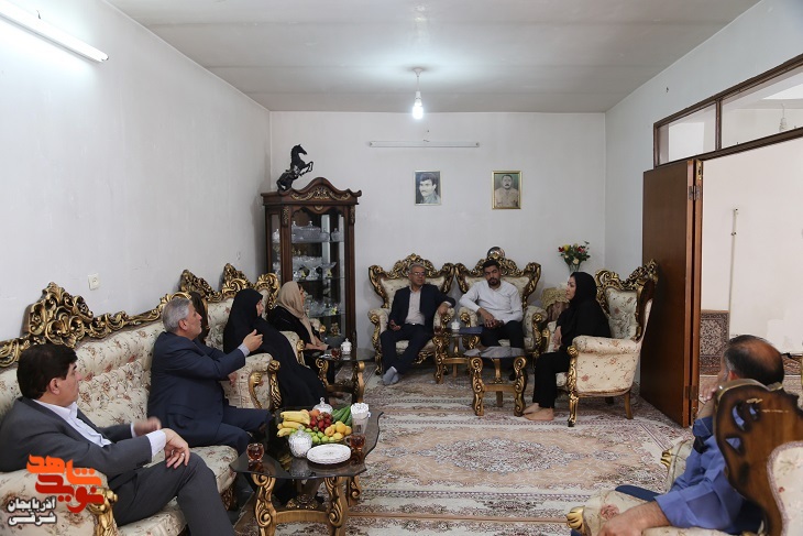 دیدار سلمانی با 6 عضو جامعۀ ایثارگری در مرند + تصاویر
