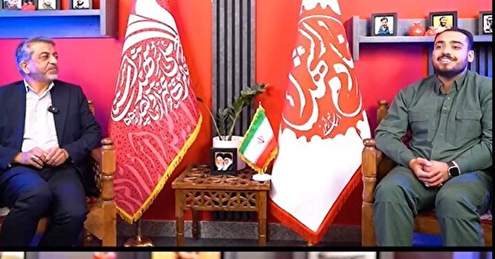 گفت‌وگوی مدیرکل بنیاد شهید البرز با رسانه‌ها در حاشیه کنگره ملی ۵۵۸۰ شهید استان