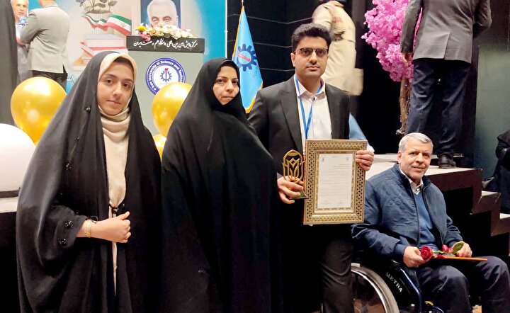 فرزند جانباز قطع نخاعی یزدی رتبه یک کنکور دکتری برق