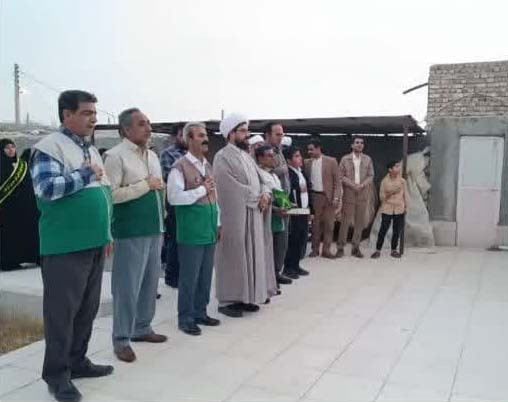 مراسم جشن میلاد با سعادت حضرت معصومه (س) و روز دختر در منزل شهید«علی شیخی کبیر» برگزار شد