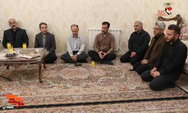 خانواده شهید «احمدی» میزبان مدیرکل بنیادشهید همدان شدند