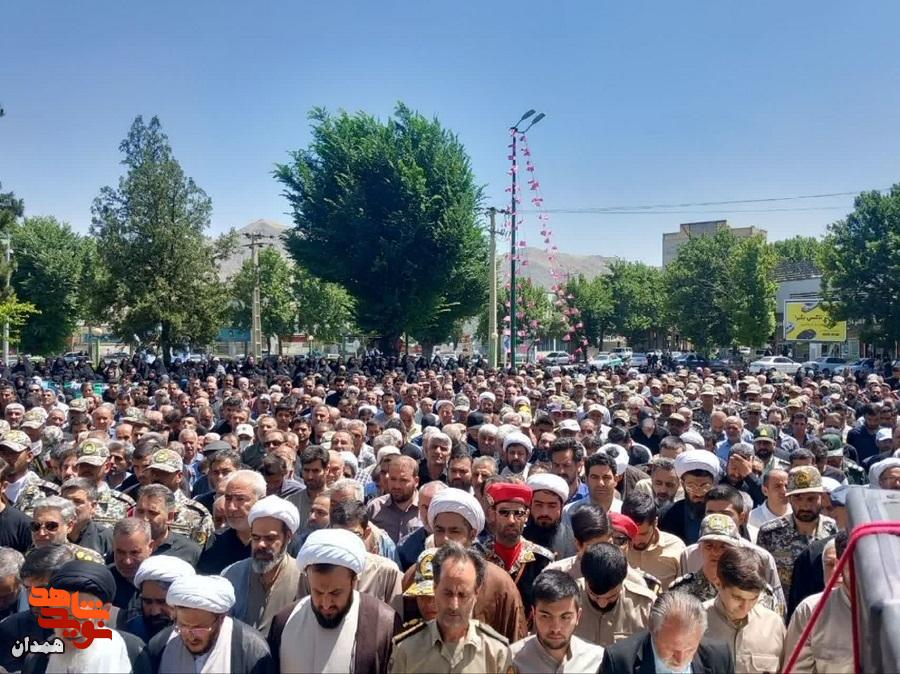 گزارش تصویری| تشییع شهدای ملایر