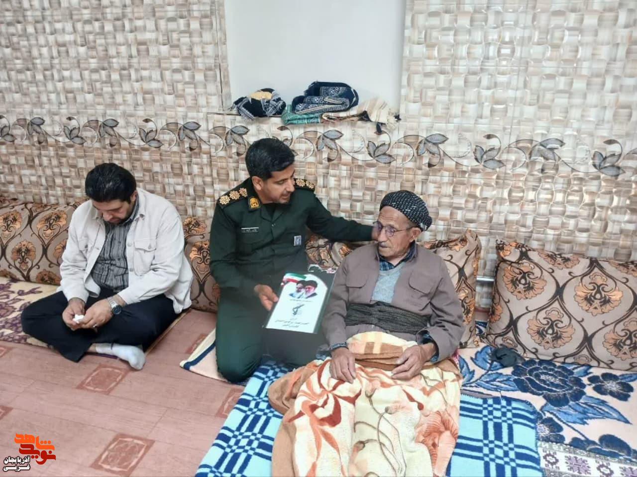 دیدار با خانواده معظم شاهد و ایثارگر در شهرستان اشنویه