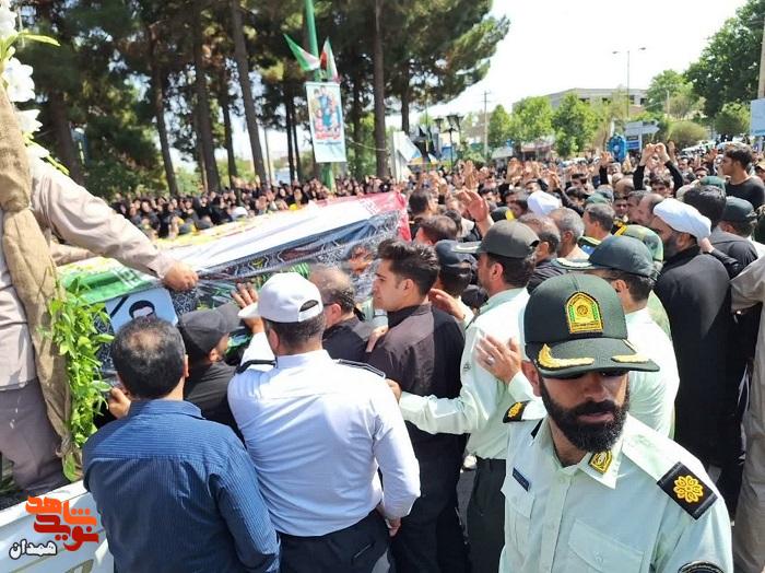 گزارش تصویری| تشییع شهید امنیت «محمد بایر»