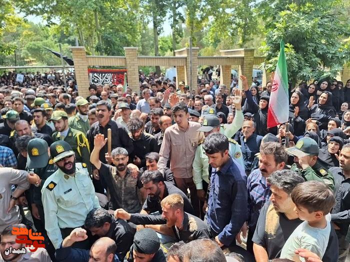 گزارش تصویری| تشییع شهید امنیت «محمد بایر»