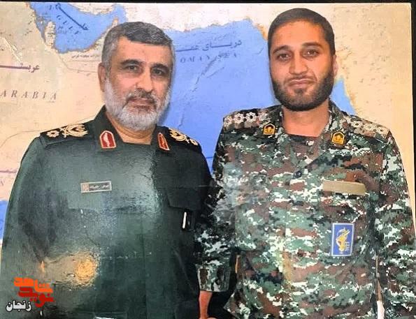 دیدار مادر شهیدان خالقی پور با خانواده شهید «علی توری»