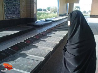 حاجیه خانم مظاهری مادر فرزندان انقلابی و بسیجی...
