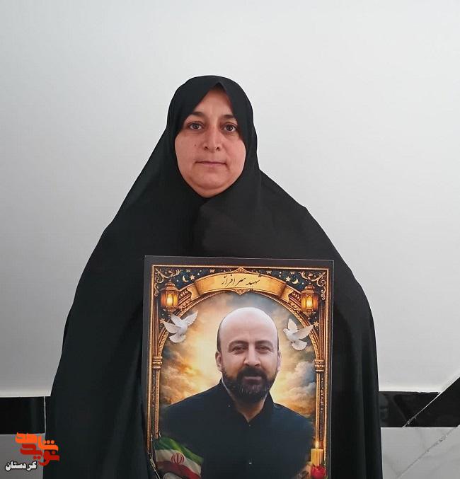 سرت سلامت قهرمان من؛ امانتهایت را با یاد خدا و اهلبیت بزرگ میکنم سرت سلامت قهرمان من؛ امانتهایت را با یاد خدا و اهلبیت بزرگ میکنم