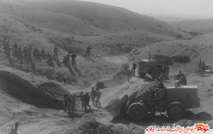 آماده شدن نیروهای دلیر برای انجام عملیات والفجر پنج