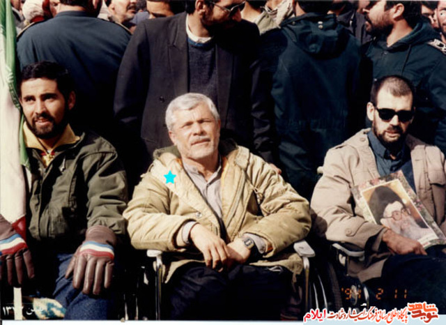 شهید رحیم باقری جانباز قطع نخاعی