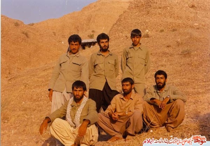 تصاویری از رزمندگان استان ایلام در مناطق جبهه و جنگ استان ایلام