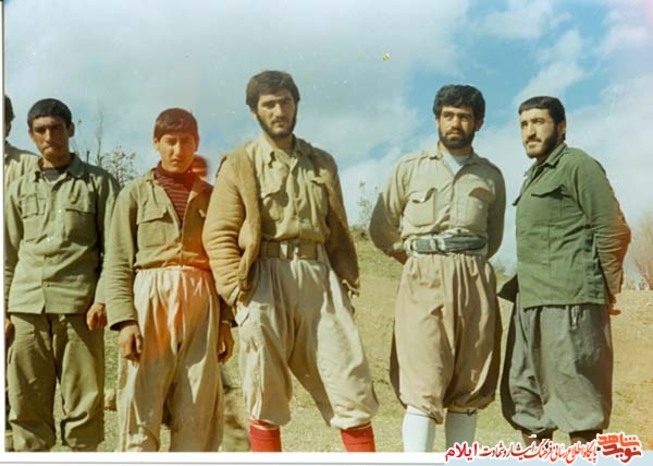 تصاویری از رزمندگان استان ایلام در مناطق جبهه و جنگ استان ایلام