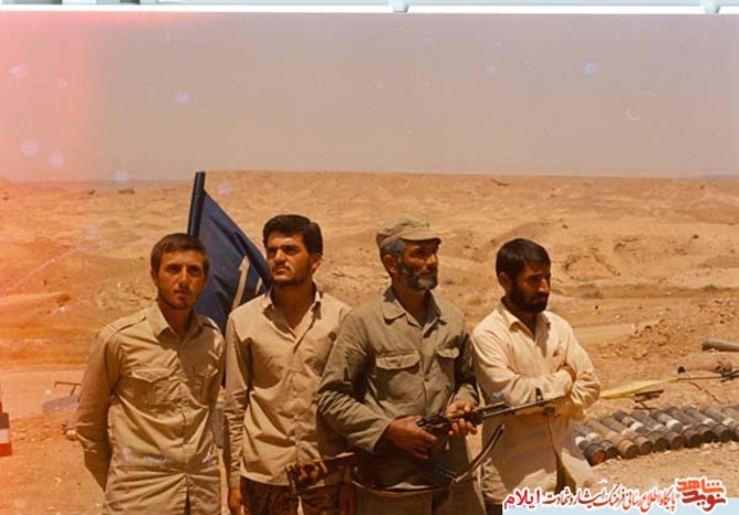 تصاویری از رزمندگان استان ایلام در مناطق جبهه و جنگ استان ایلام