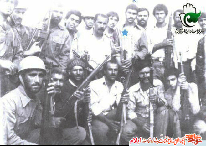 شهید صید عباس اختیاری از شهدای اسفندماه استان ایلام