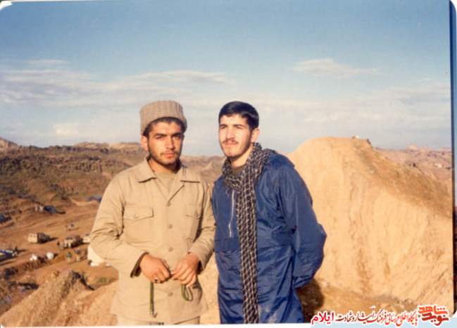  تصاویری از رزمندگان استان ایلام در جبهه های استان 