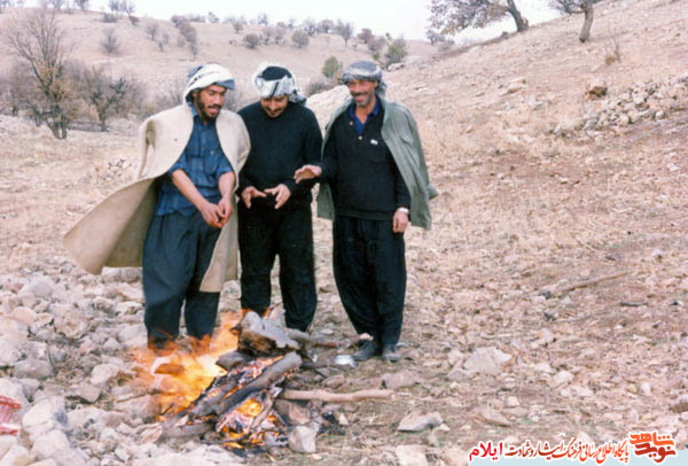  تصاویری از رزمندگان استان ایلام در جبهه های استان 