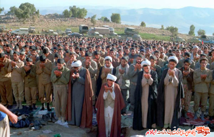 تصاویری از بسیجیان سلحشور در هشت سال دفاع مقدس به عنوان زندگی در جبهه 