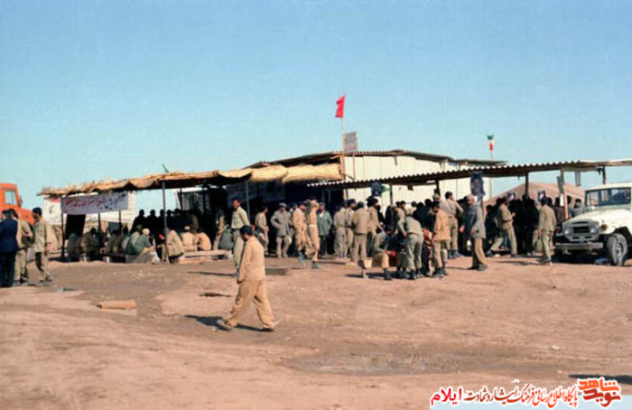 تصاویری از بسیجیان سلحشور در هشت سال دفاع مقدس به عنوان زندگی در جبهه 
