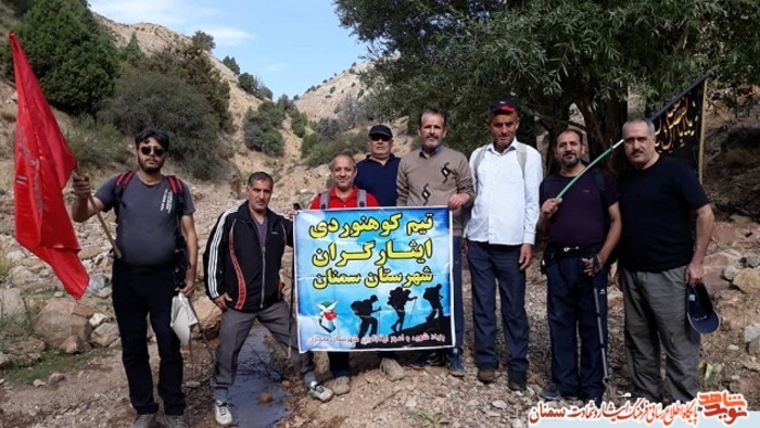 فتح ارتفاعات پرور توسط تعدادی از آزادگان سرافراز سمنانی- جمعه بیست و دوم مردادماه ۱۴۰۰