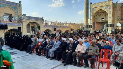 مراسم چهلم شهید غیرت حمیدرضا الداغی- بیستوچهارم خرداد ۱۴۰۲ گلزار شهدای امامزاده علی اشرف شهرستان سمنان