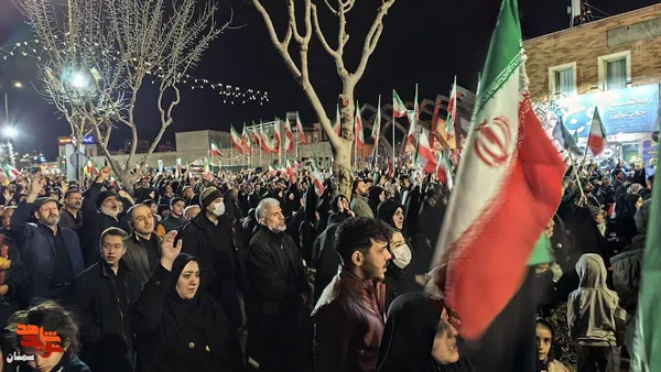 سومین شب عزای رهبر عزیزمان- یازدهم اسفندماه ۱۴۰۴ معراج شهدای شهرستان سمنان