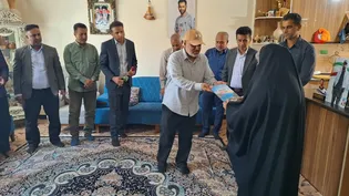 تجلیل از خانواده‌های شهدای ورزشکار باشگاه شاهین...