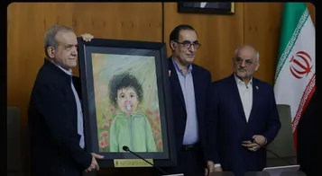 تصویر کودک شهیدی که جلسه هیات دولت را متحول کرد